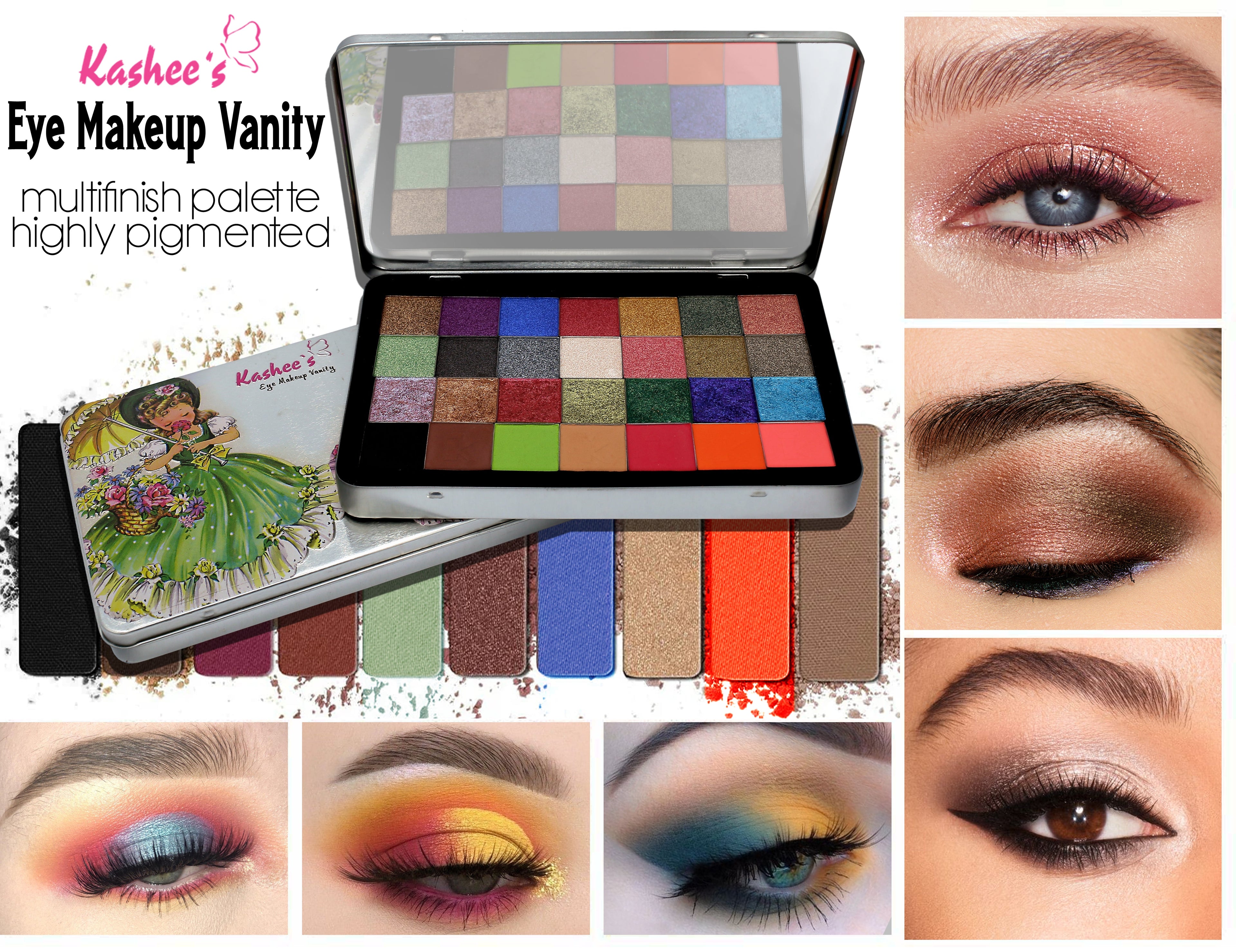 Kashees Eye Makeup Vanity Eyeshadow Makeup Palette