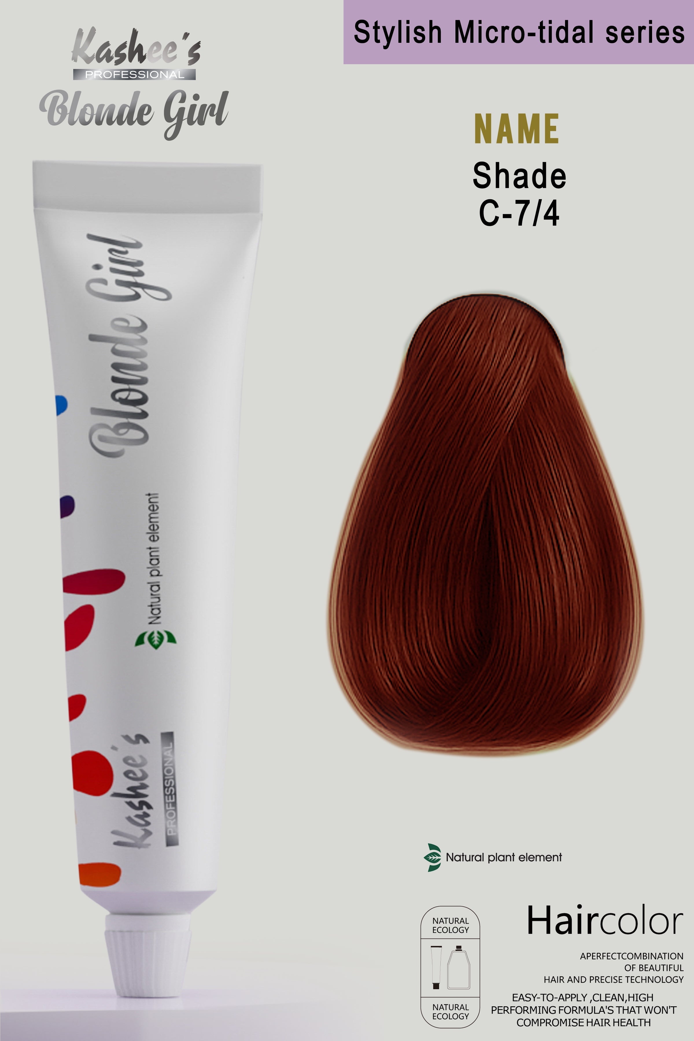 Kashees Professional Blonde Girl Hair Color