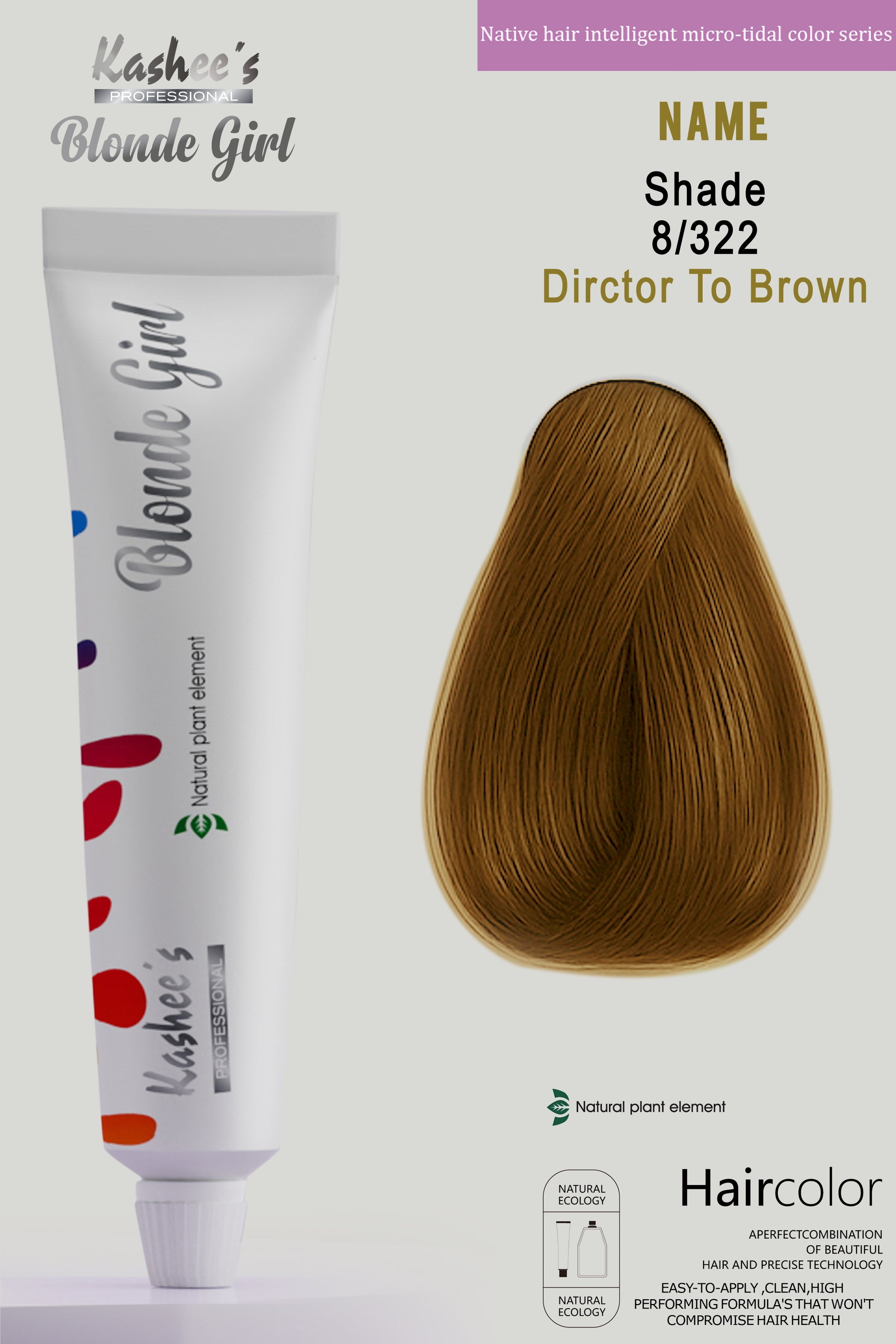 Kashees Professional Blonde Girl Hair Color