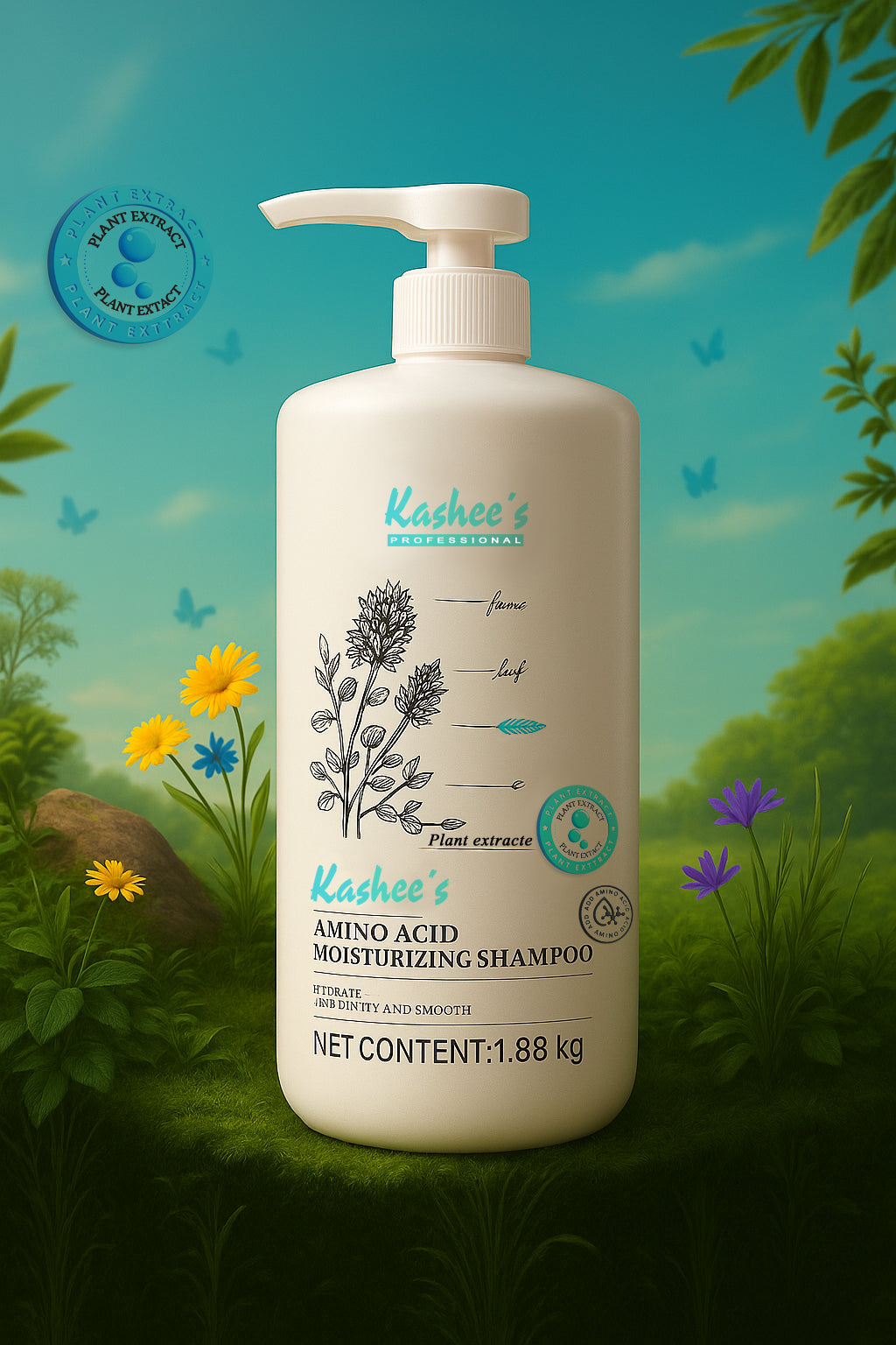 Kashees Amino Acid Moisturizing Shampoo