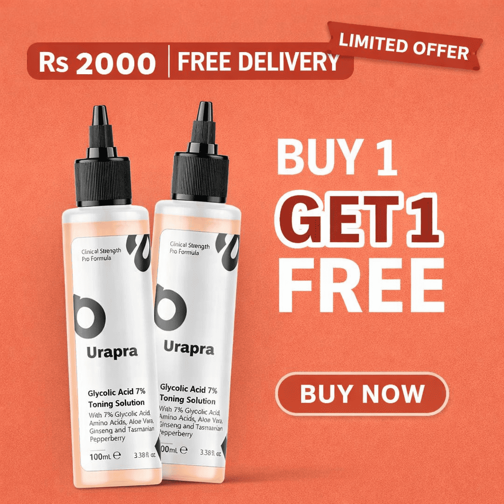 Urapra Glycolic Acid 7% Toning Solution ( BUY 1 GET 1 FREE )