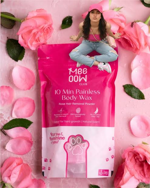 Rose Meow Body Hair Removal Wax Powder,(BUY 1 GET 1 FREE)
