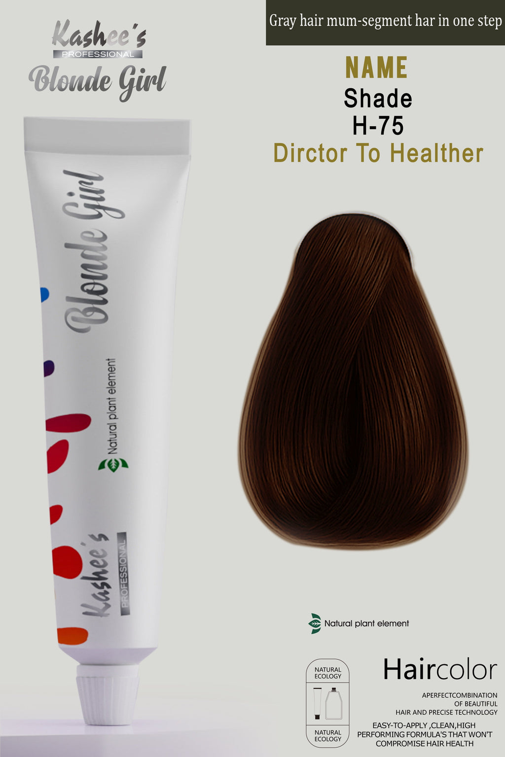 Kashees Professional Blonde Girl Hair Color