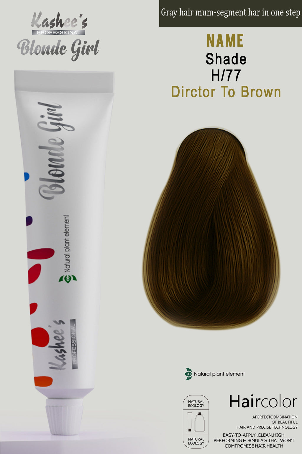 Kashees Professional Blonde Girl Hair Color