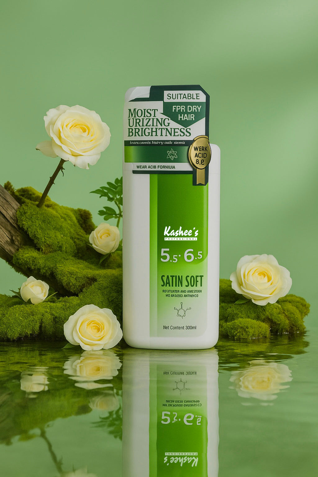 Kashees Satin Soft Moisturize & Brighten Weak Acid Shampoo