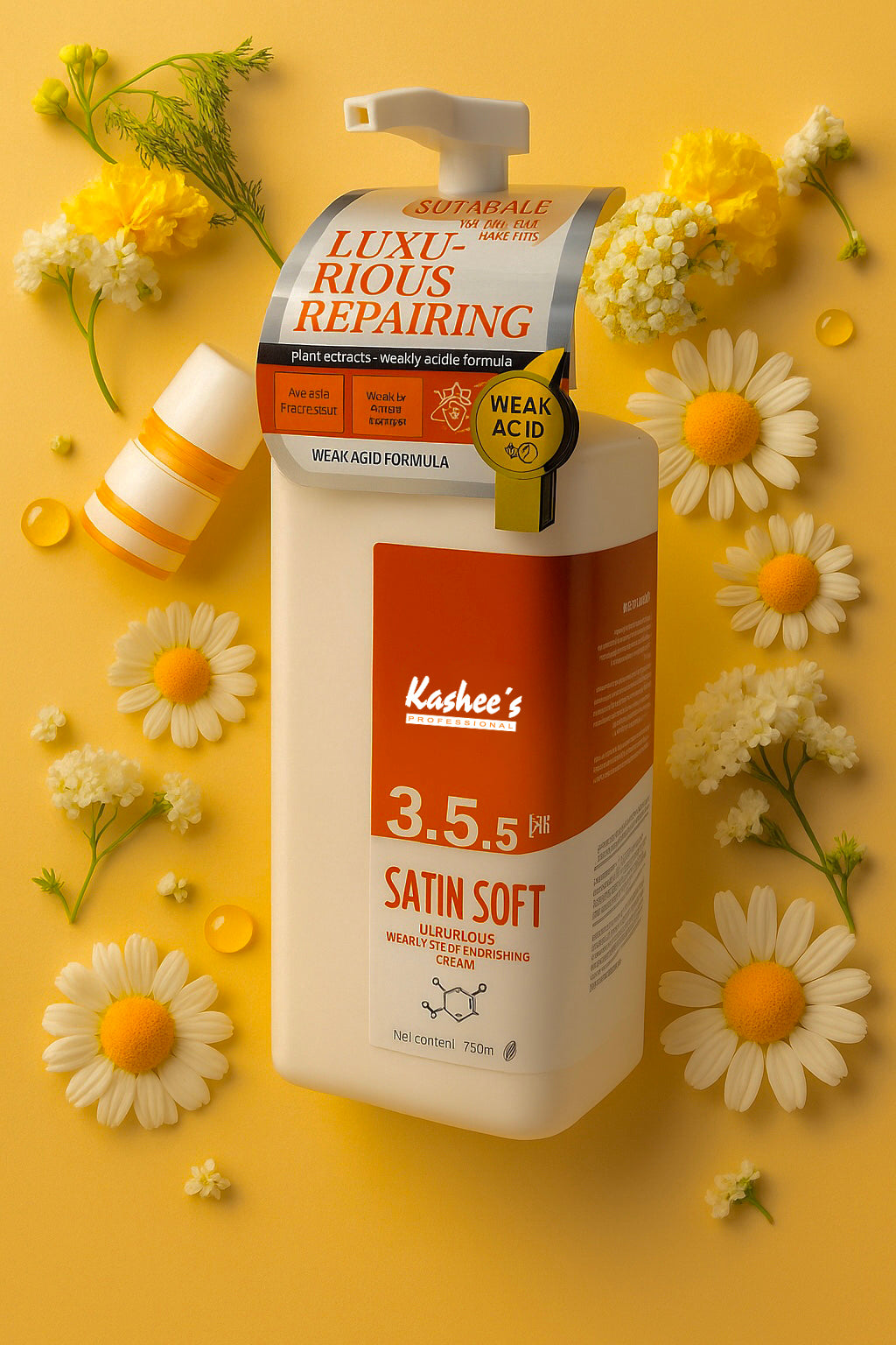 Kashees Satin Soft Luxurious Repairing Weak Acid Nourishing Cream