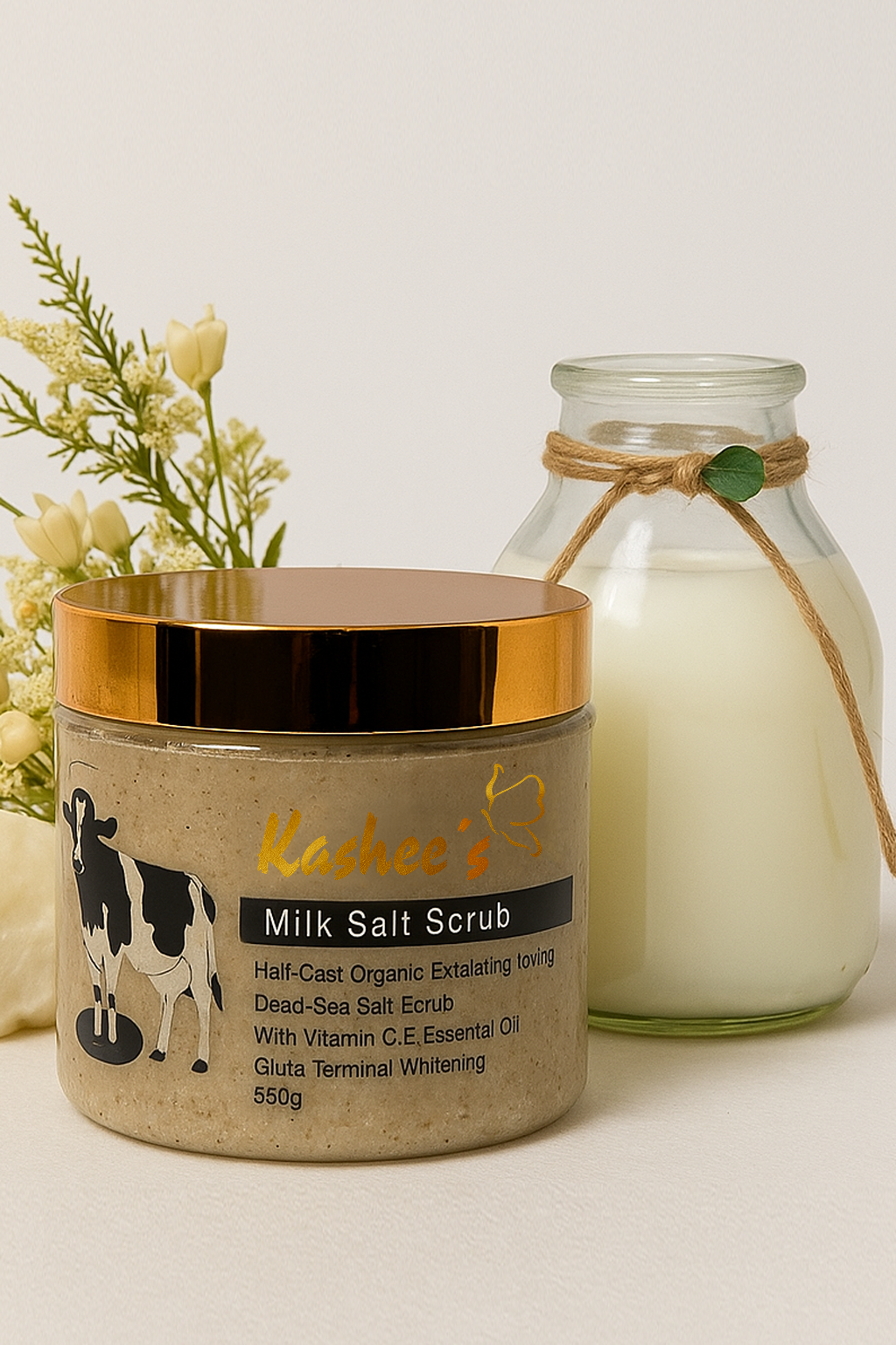 Milk Salt Scrub