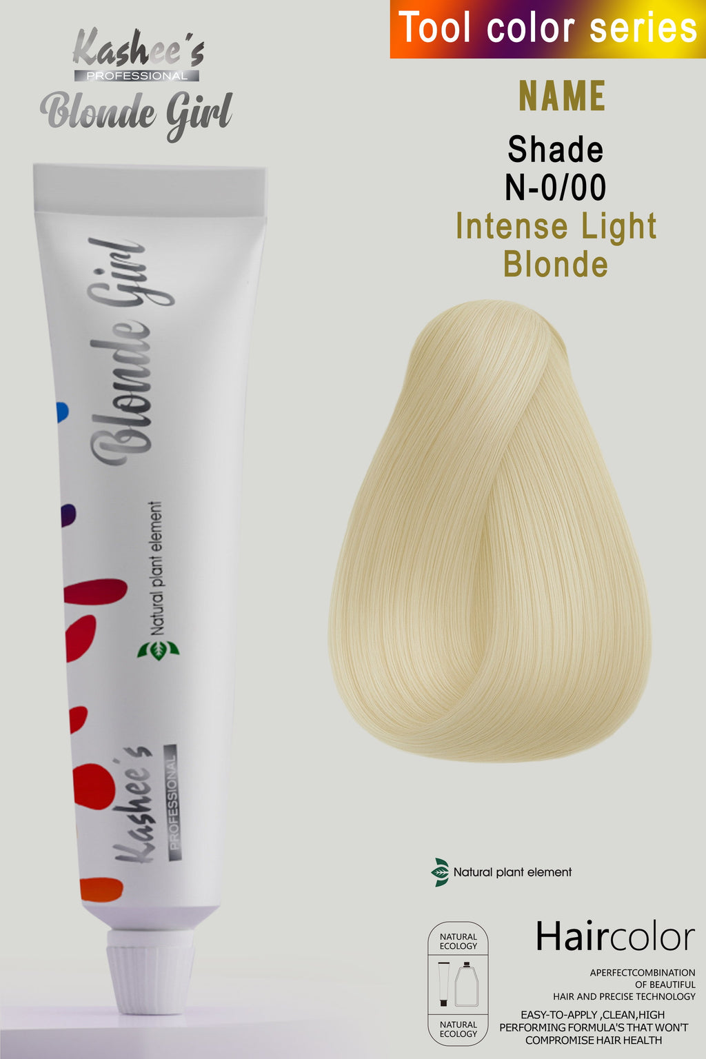 Kashees Professional Blonde Girl Hair Color