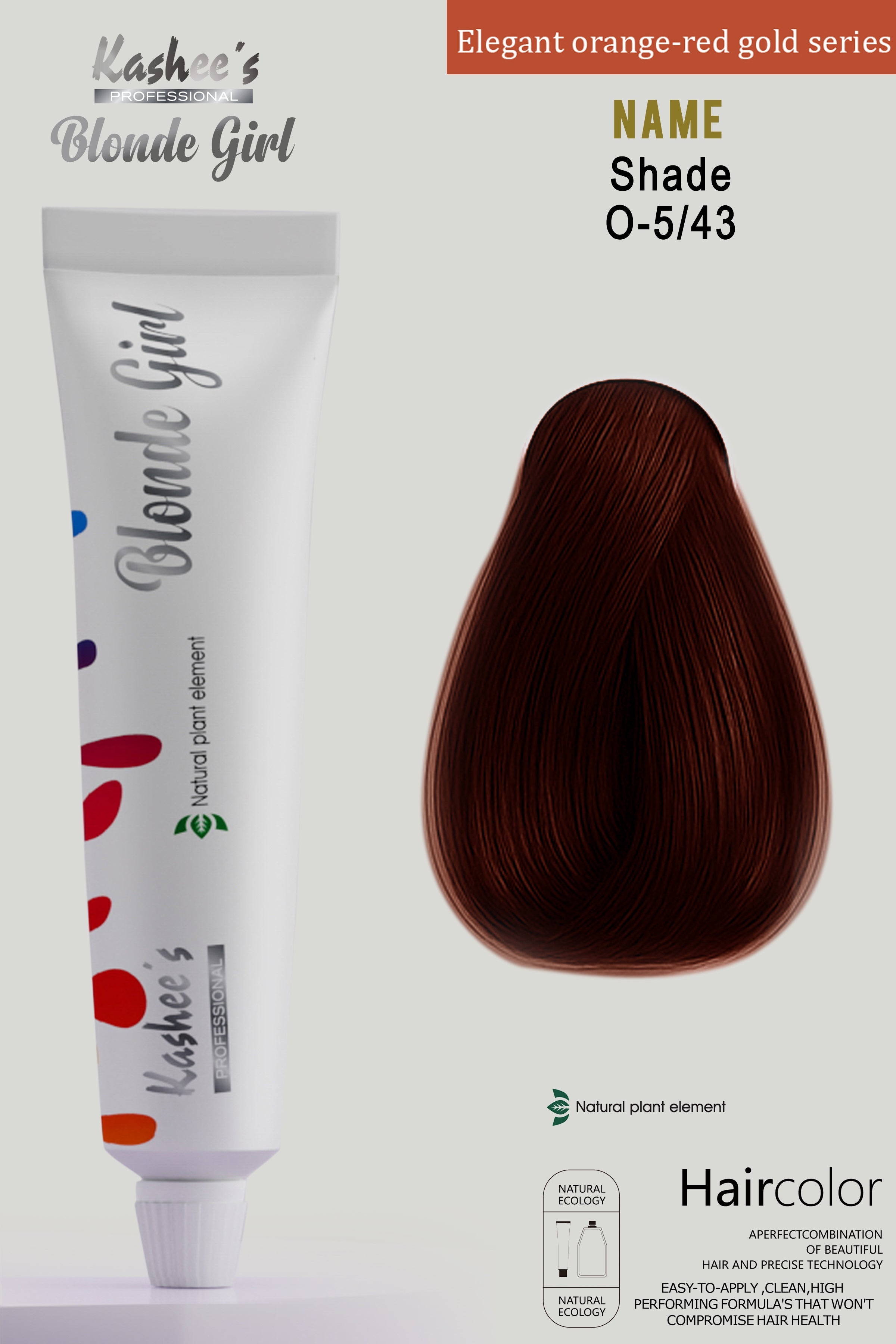 Kashees Professional Blonde Girl Hair Color