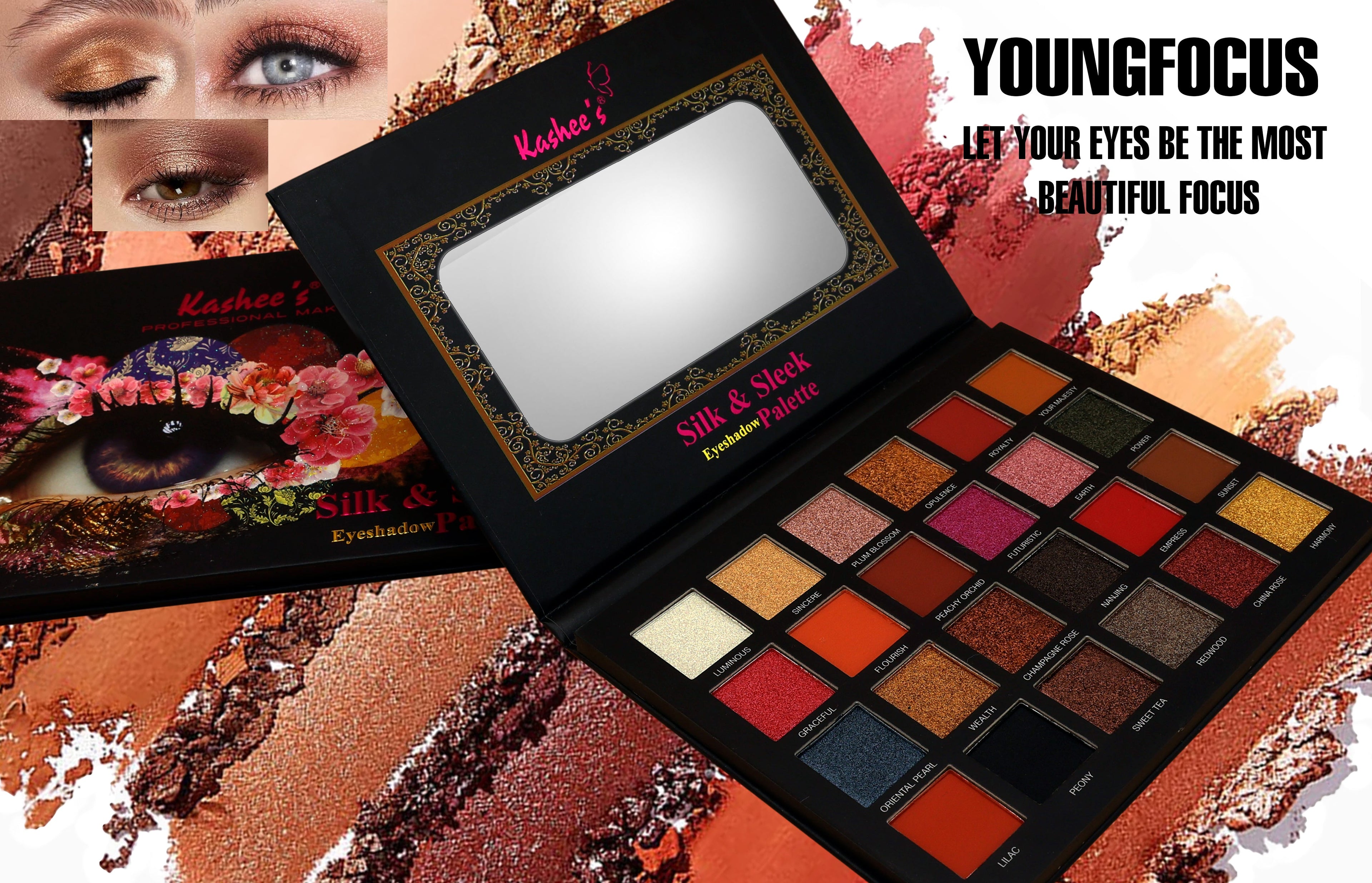 Silk & Sleek Eyeshadow Makeup Palette (Old)