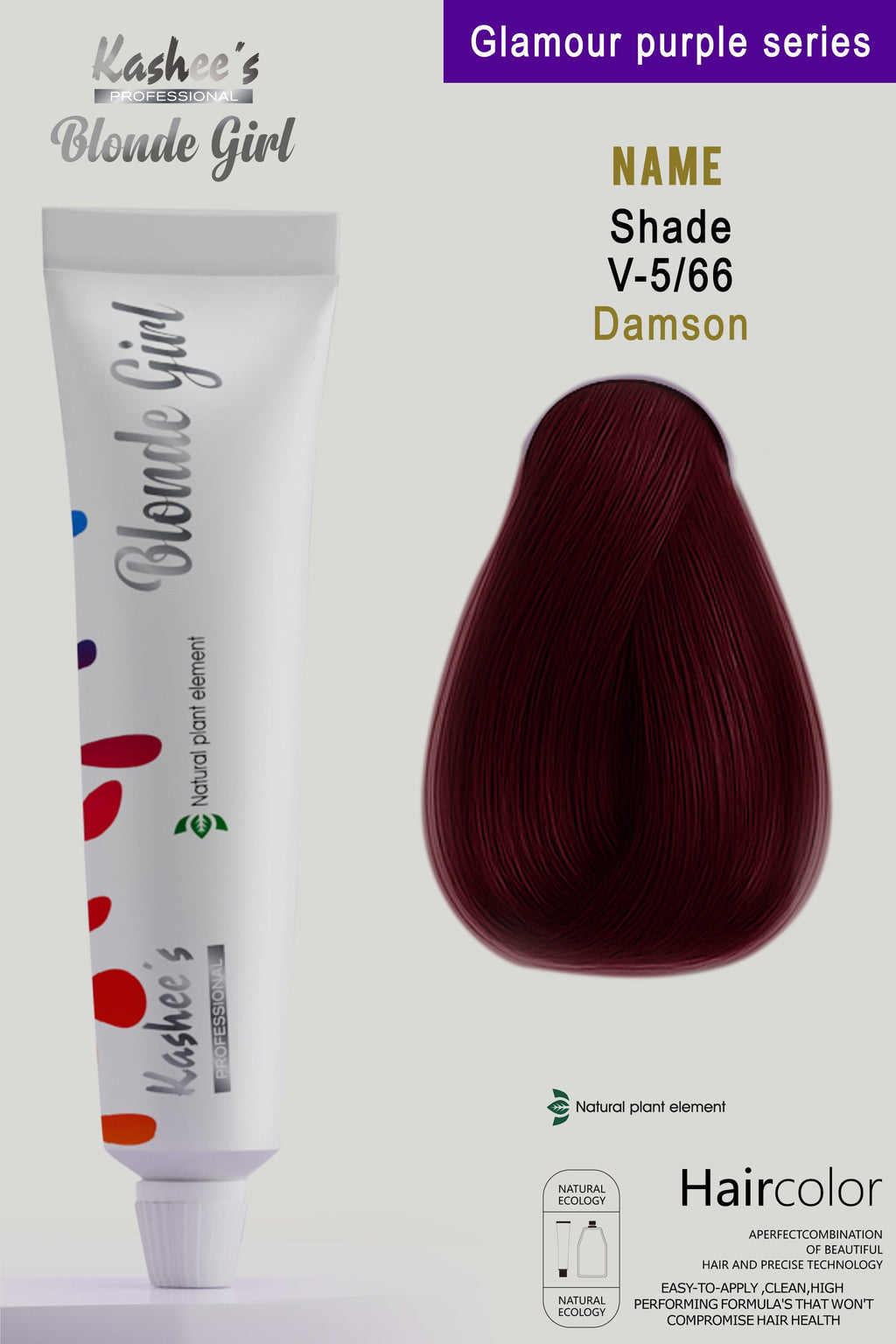 Kashees Professional Blonde Girl Hair Color