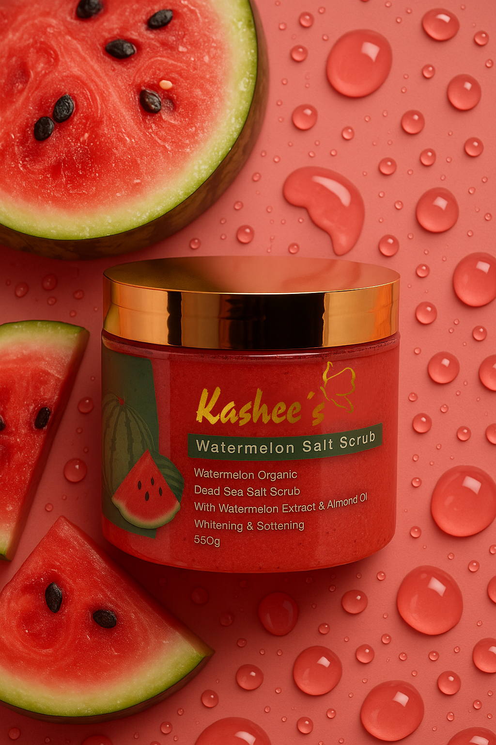 Watermelon Salt Scrub