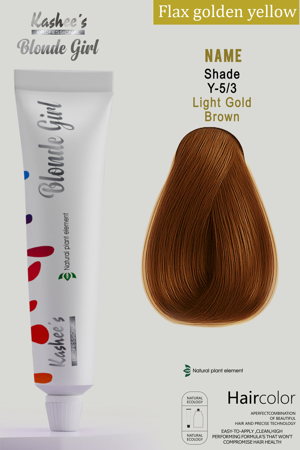 Kashees Professional Blonde Girl Hair Color
