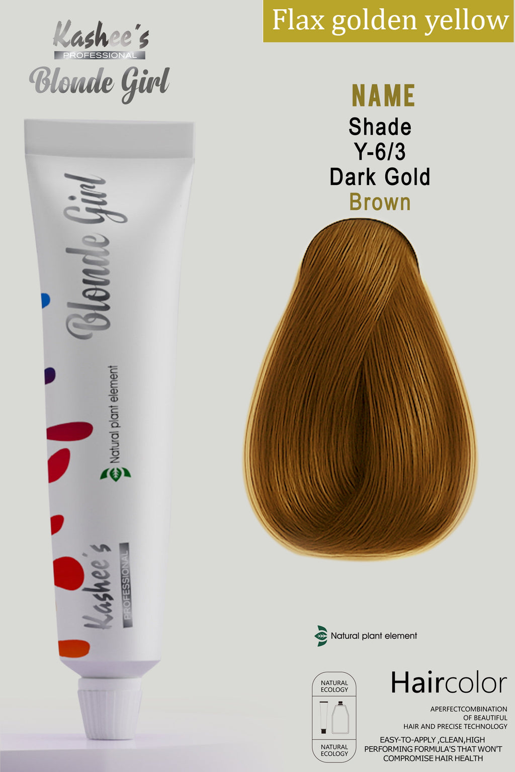 Kashees Professional Blonde Girl Hair Color