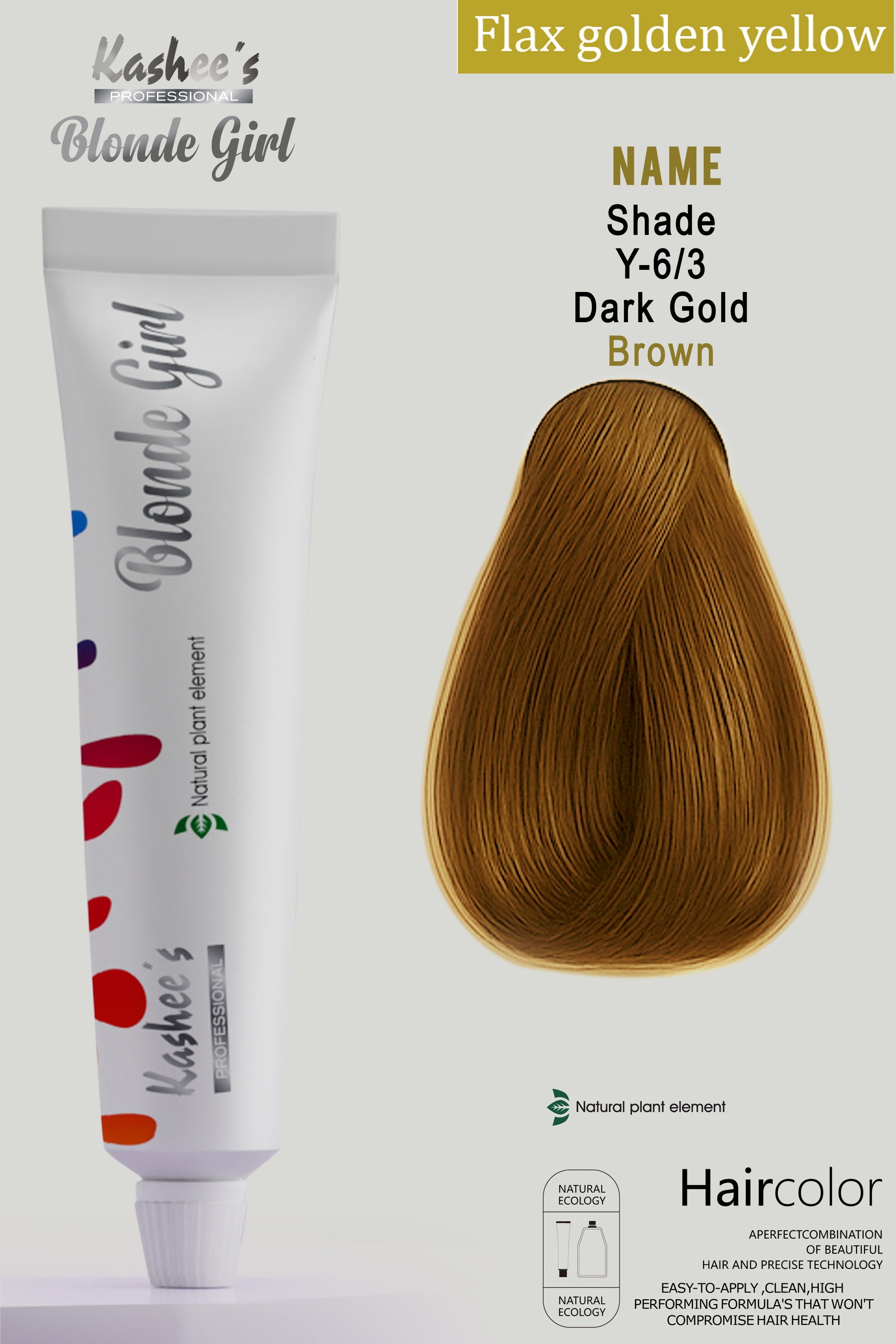 Kashees Professional Blonde Girl Hair Color