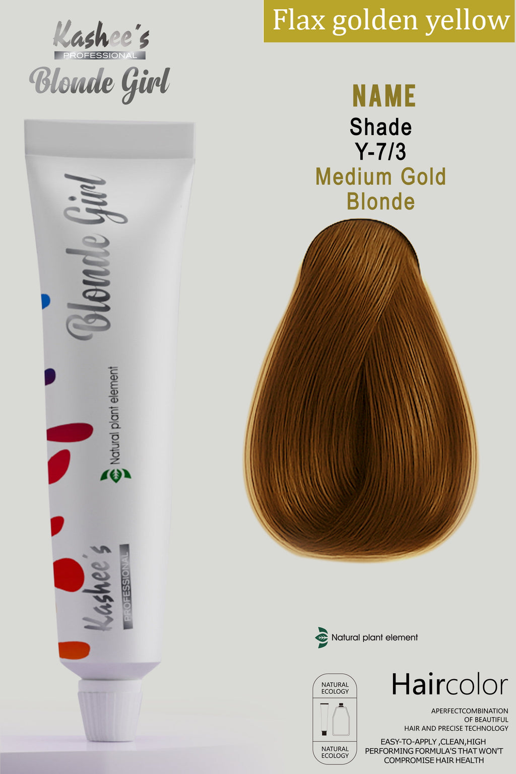 Kashees Professional Blonde Girl Hair Color